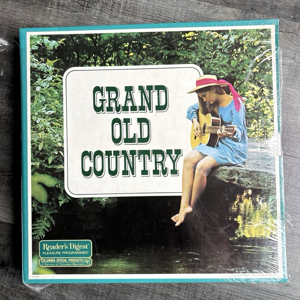 New/Sealed Grand Old Country - 1974 - Reader's Digest - 8 LP Box Set - RDA 122-A